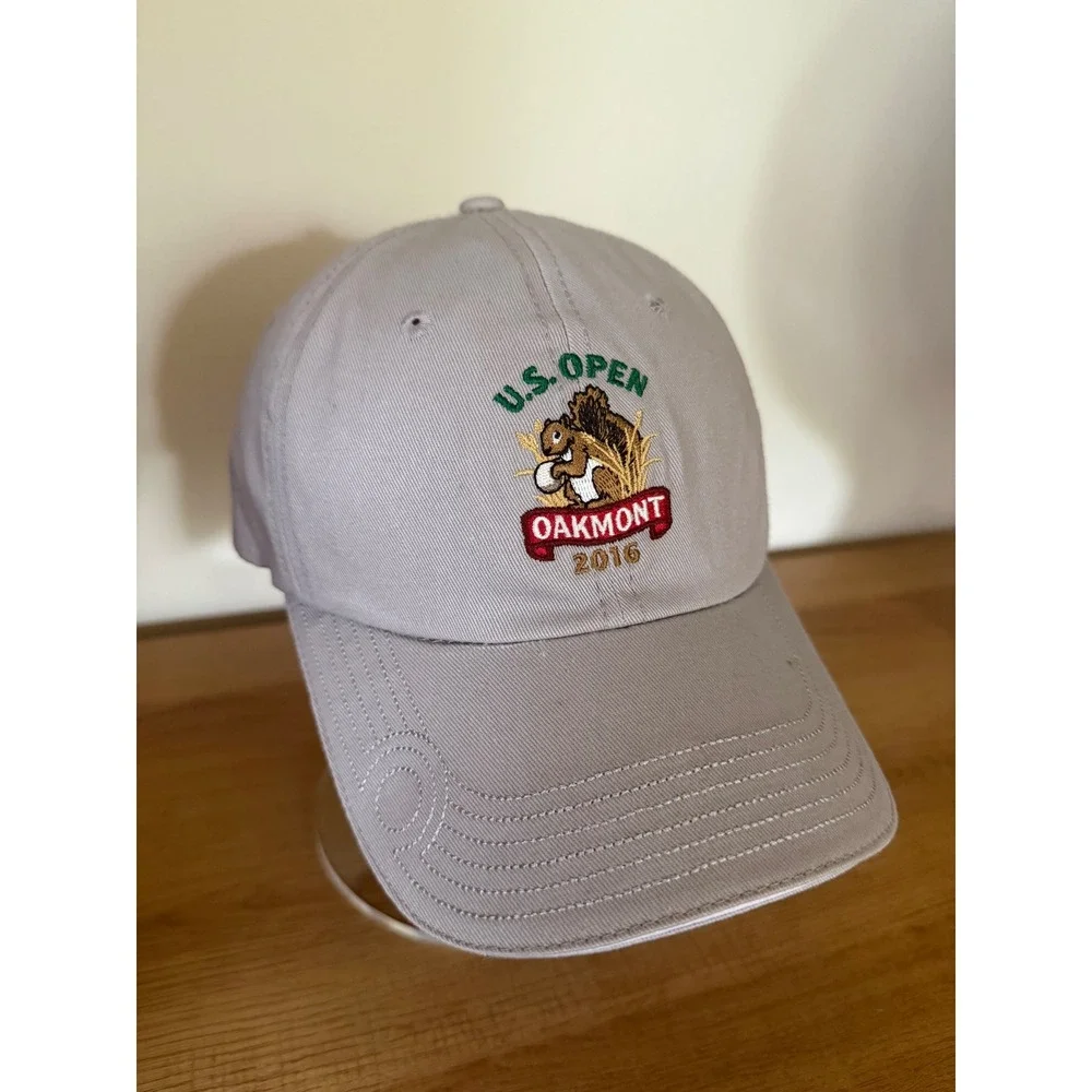 US Open 2016 Gray Adjustable Golf‎ Dad Hat Grandpacore unstructured everyday cap